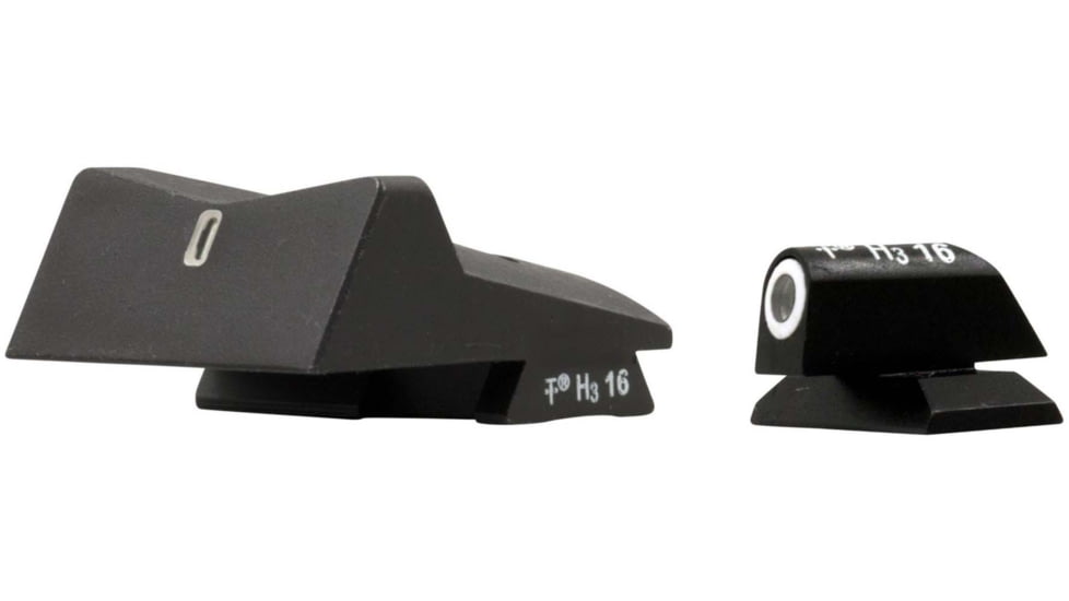 XS Sight Systems DXT Standard Dot Pistol Sight, Para Ordnance Novak Style Rear, Matte Black, Standard, PO-0001S-6