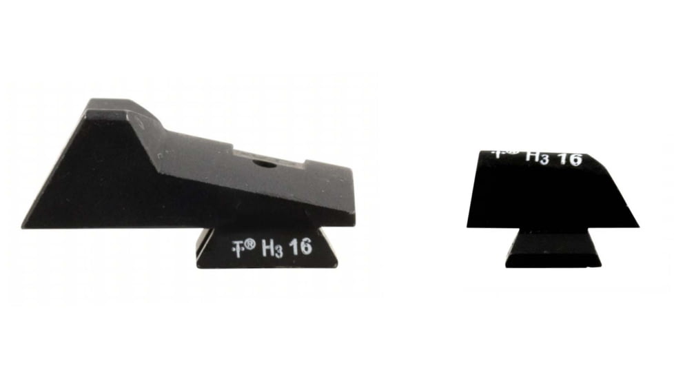 XS Sight Systems DXT Standard Dot Pistol Sight, Para Ordnance Novak Style Rear, Matte Black, Standard, PO-0001S-6