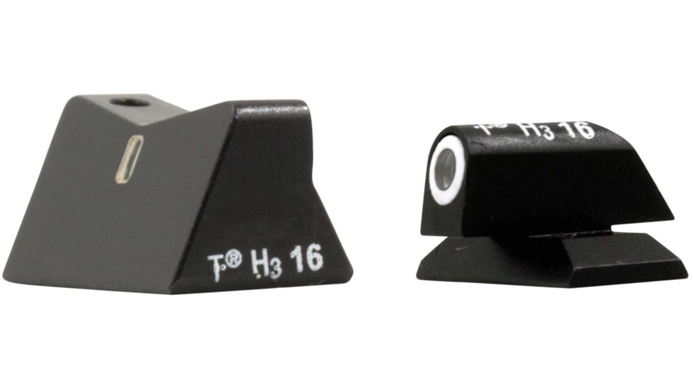 XS Sight Systems DXT Standard Dot Pistol Sight, Para Ordnance Trapezoidal Rear, Matte Black, Standard, PO-0004S-6