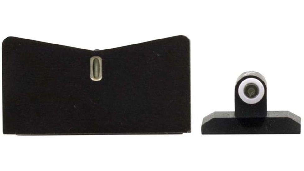 XS Sight Systems DXT Standard Dot Pistol Sight, STI Pistols BoMar Adjustable, Matte Black, Standard, ST-0005A-6