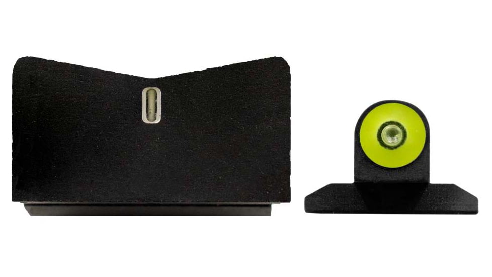 XS Sight Systems DXT2 Big Dot Sight, Yellow, Colt 1911/LPA Cut, NE-0031A-5Y