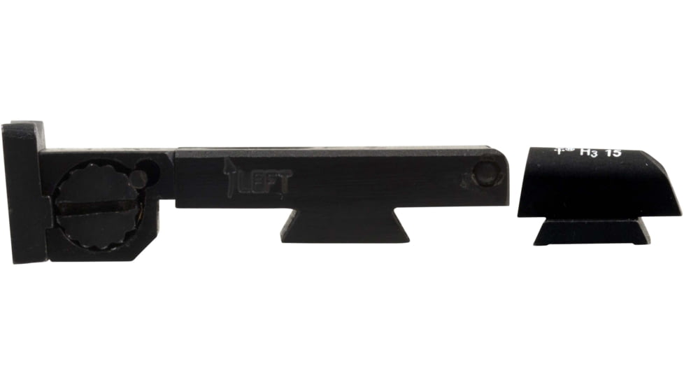 XS Sight Systems DXW Big Dot Pistol Tritium Night Sight, Colt 1911 Enhanced, All Barrel Lengths, BCMS Cut, Matte Black, Standard, NE-0014A-3