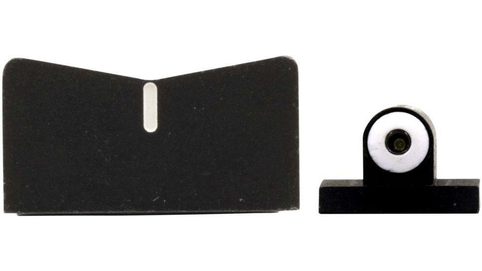 XS Sight Systems DXW Big Dot Pistol Tritium Night Sight, Colt 1911 Enhanced, All Barrel Lengths, BCMS Cut, Matte Black, Standard, NE-0014A-3