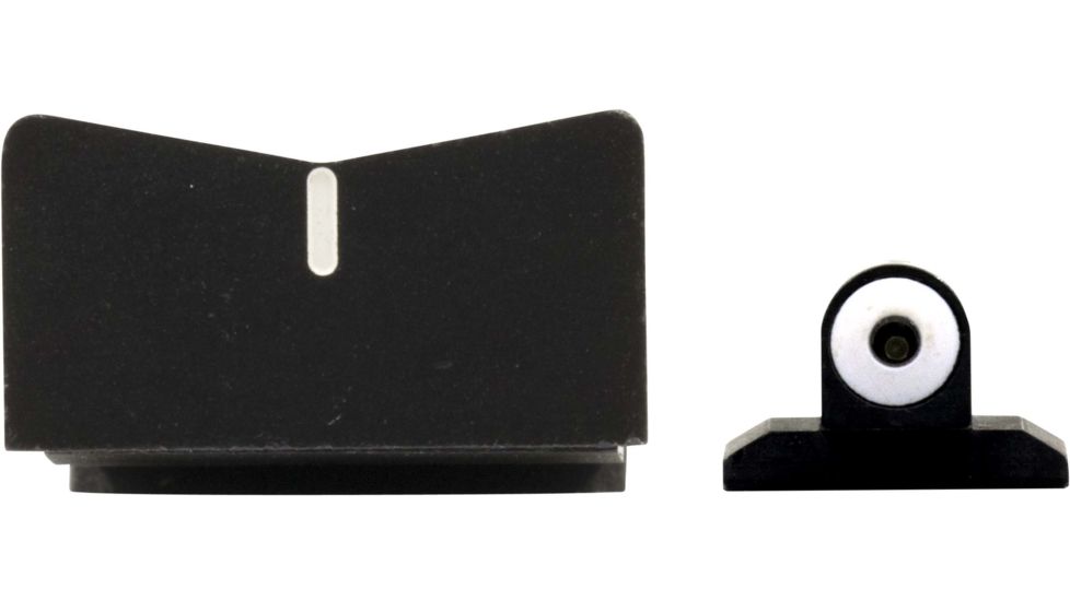 XS Sight Systems DXW Big Dot Pistol Tritium Night Sight, Ruger 1911 Target, Matte Black, Standard, RP-0012A-3