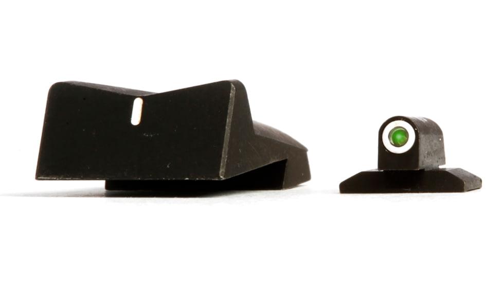 XS Sight Systems DXW Standard Dot Pistol Tritium Night Sight, Kimber 1911 Custom 5in &amp; Ultra Carry, Matte Black, Standard, KB-0002S-4