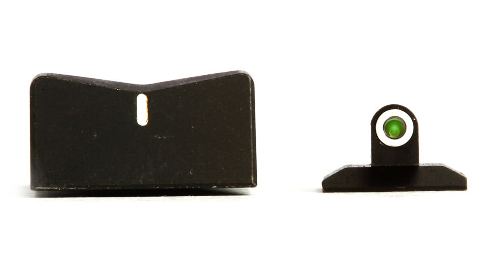 XS Sight Systems DXW Standard Dot Pistol Tritium Night Sight, Kimber 1911 Custom 5in &amp; Ultra Carry, Matte Black, Standard, KB-0002S-4