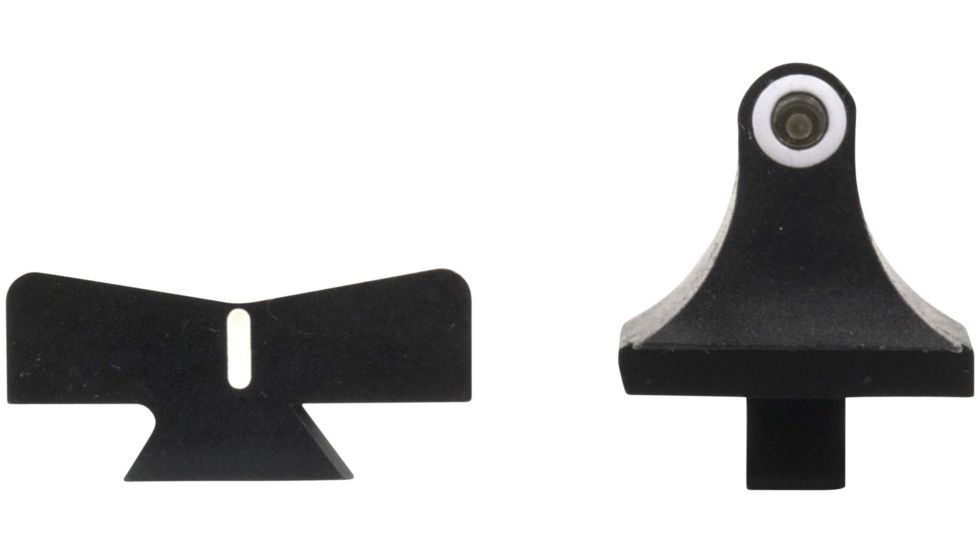 XS Sight Systems DXW Standard Dot Pistol Tritium Night Sight, Ruger Redhawk.44, Super Redhawk.44 &amp; GP 100, Matte Black, Standard, RP-0003S-4