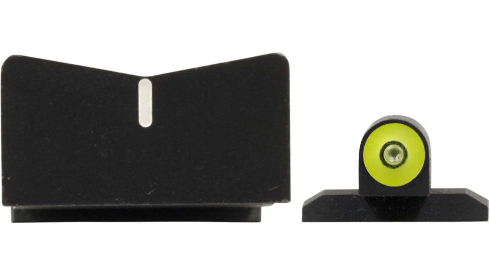 XS Sight Systems DXW2 Big Dot Sight, Yellow, Para Ordnance Adjustable Rear, PO-0007A-3Y