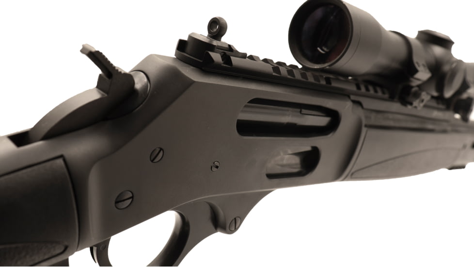 XS Sight Systems Lever Rail Ghost Rifle Scope Ring WS, Henry 45-70, Screw-on FS, Black, HN-0001-5