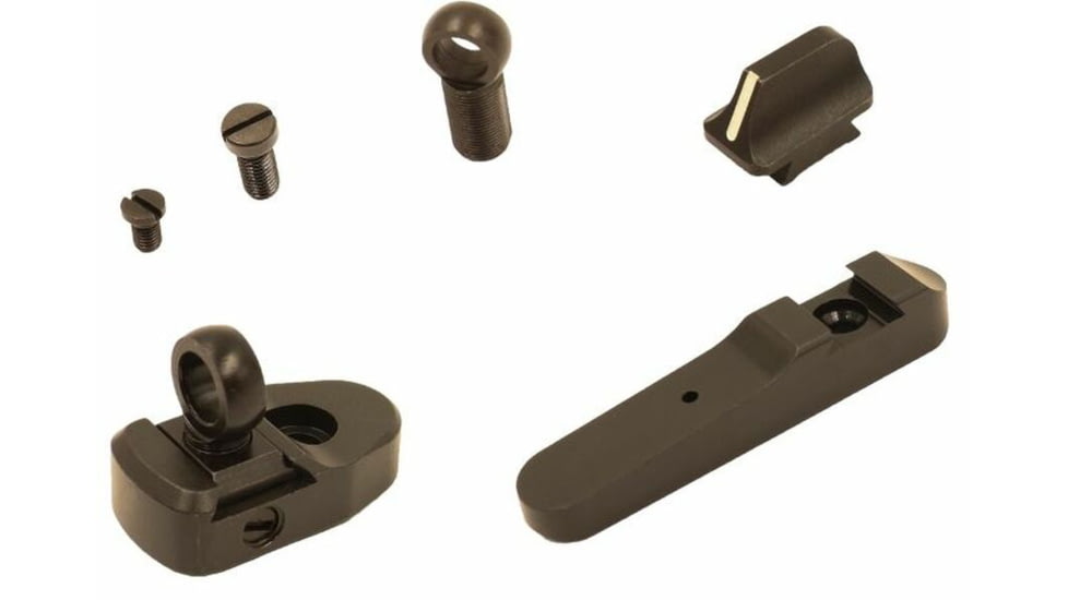 XS Sight Systems Lever Rail Ghost Rifle Scope Ring WS, Henry 45-70, Screw-on FS, Black, HN-0001-5