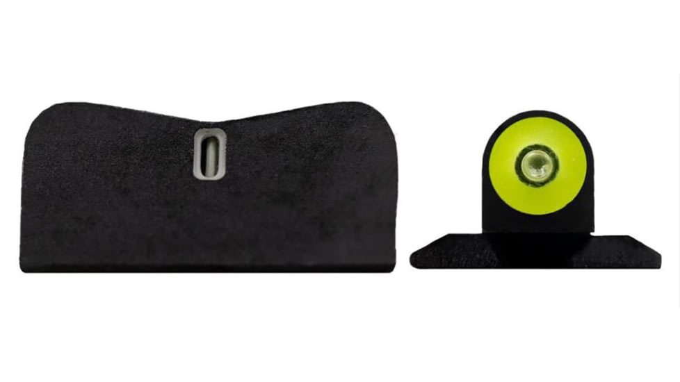 XS Sight Systems SW0036P5Y DXT II Big Dot S&W Bodyguard 380 Tritium Green W/Yellow Outl