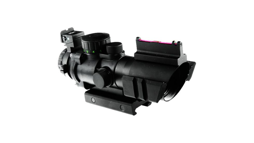 XTS 4 x 32 Compact Fiber Optic Rifle Scope, Black XTS 4X32FO