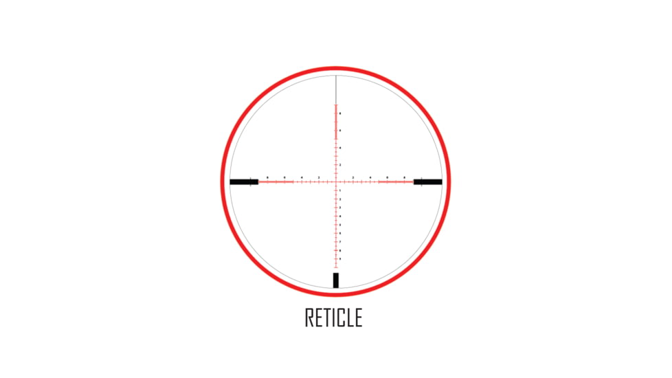 XTS Destination Zero 6-24x50mm 30mm Tube Rifle Scope, Second Focal Plane, Black, XTS-6-24x50