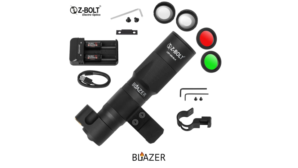 Z-Bolt Blazer LEP Weapon Light - 18350 - Cable Port Switch, FDE, LEP-18350-PORT-FDE-PHCF