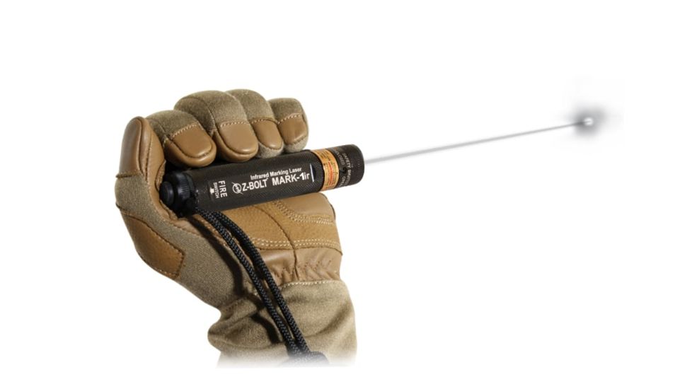 Z-Bolt Infrared Dot Laser Designator, Civilian Legal, 1.000 Meter Range,FDA CLASS 1, 4 Pcs Kit, Coyote Brown, MARK-1ir-KIT-4-SP-CB
