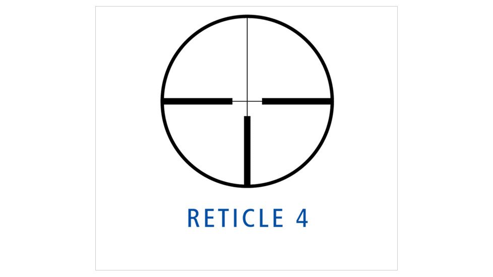 Zeiss Conquest MC Rifle Scope, 3.5-10x44mm, 4 Reticle, Matte, Black, 5214209904