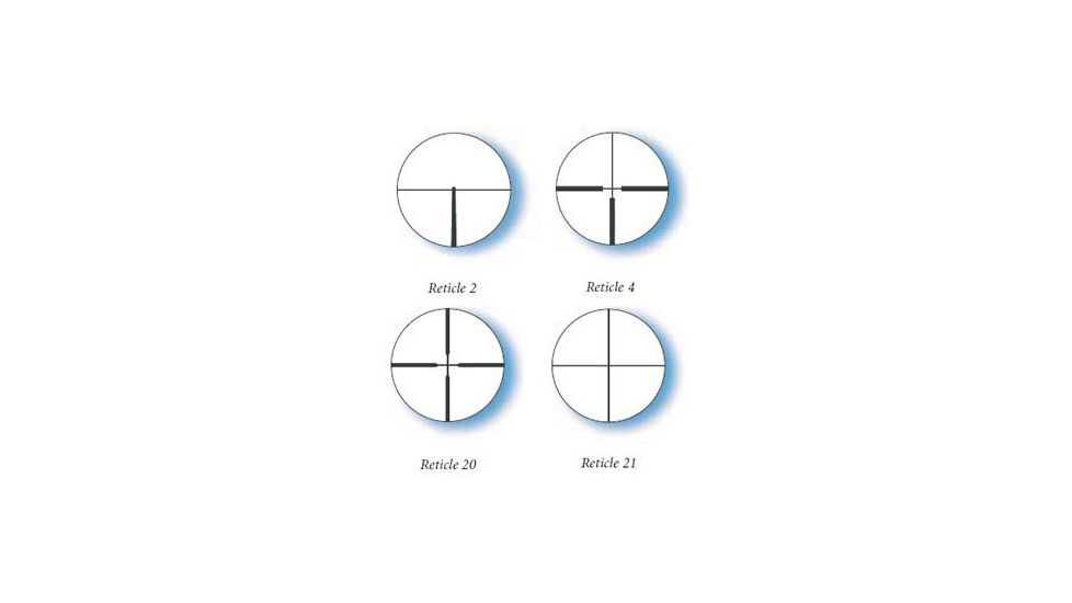 Available Reticles for Zeiss 2.5-8x32 Conquest Rifle Scope