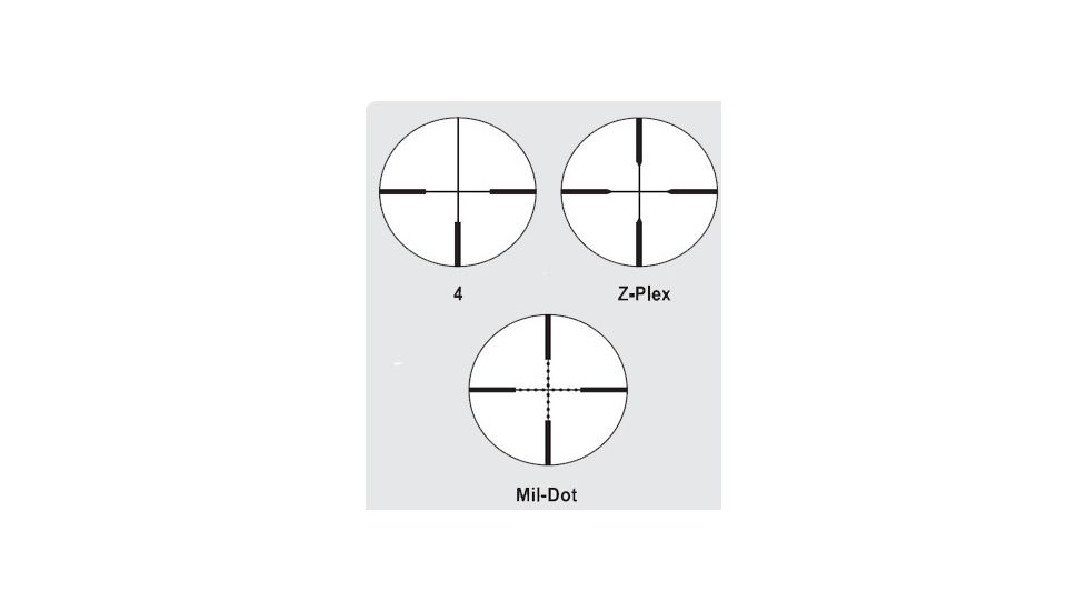 Available Reticles for Zeiss 4.5-14x50AO MC Conquest Rifle Scopes Stainless Finish