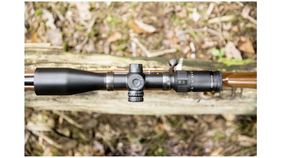 Zeiss Conquest V4 6-24x50mm 30mm Tube Rifle Scope, Second Focal Plane, ZBR-1 Reticle, Black, 522951-9991-080