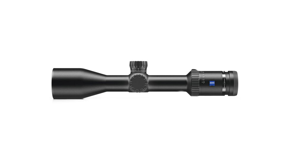 Zeiss Conquest V6 External Elevation Turret 2-12x50mm 30 mm Tube Rifle Scope, Second Focal Plane, Illuminated Plex Reticle, Black, 522225-9960-060