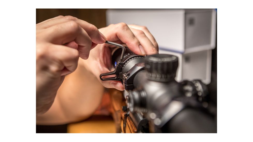 Zeiss Throw Lever for Conquest V6 Rifle Scopes, Black, Medium, 000000-2224-899