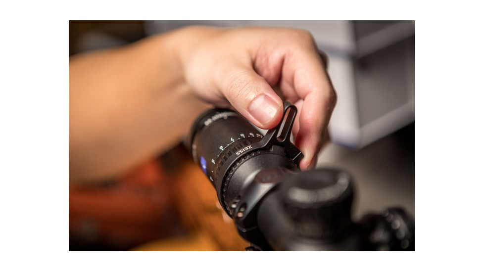 Zeiss Throw Lever for Conquest V6 Rifle Scopes, Black, Medium, 000000-2224-899