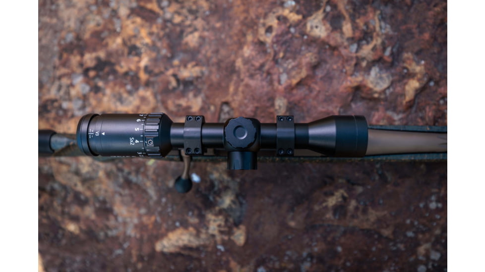 Zeiss V3 2.5-8x35mm 1in Tube Rifle Scope w/Capped Turrets, Second Focal Plane, Duplex Reticle, Black, 522702-9806-000