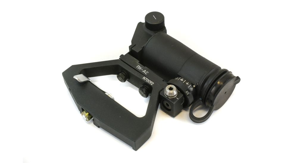 Zenit PK-AS Dual Black Dot, Red Dot Tactical Combat Sight - Universal AK/SKS/SVD Version, Black, GSPKASU
