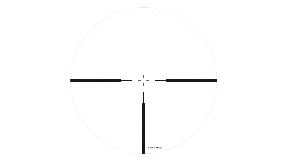 ZeroTech Optics Thrive 4-16x50mm 30mm Tube Rifle Scope, Second Focal Plane, PHR4 Reticle, Black, TH41650P4