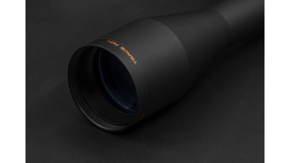 ZeroTech Optics Trace Advanced 4-24x50mm Rifle Scope, 30mm Tube, First Focal Plane, Illuminated RMG-IR FFP Reticle, MRAD, Black, TR4245F-IR