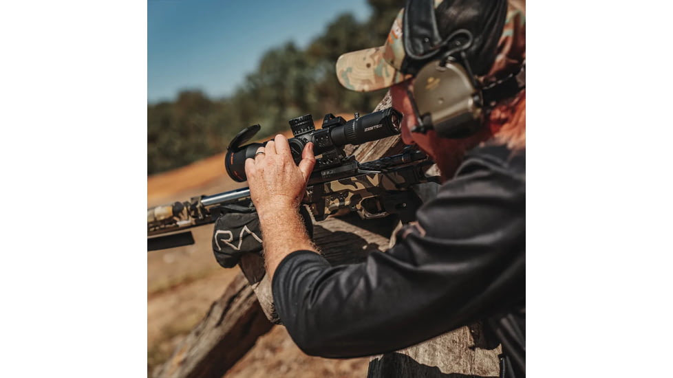 ZeroTech Optics Trace Advanced 5-30x56mm 34mm Tube Rifle Scope, First Focal Plane, Illuminated RMG 2 FFP Reticle, Black, TR5306F-IR