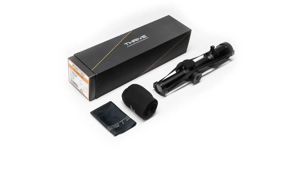 ZeroTech Optics Thrive 1-10x24mm 30mm Tube Rifle Scope, Second Focal Plane