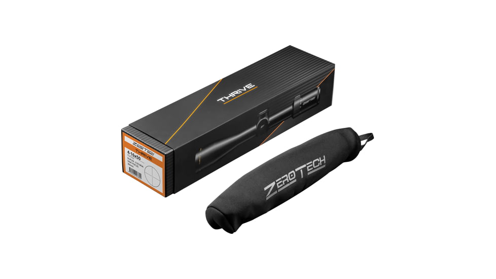 ZeroTech Optics Thrive 4-16x50mm 30mm Tube Rifle Scope, Second Focal Plane