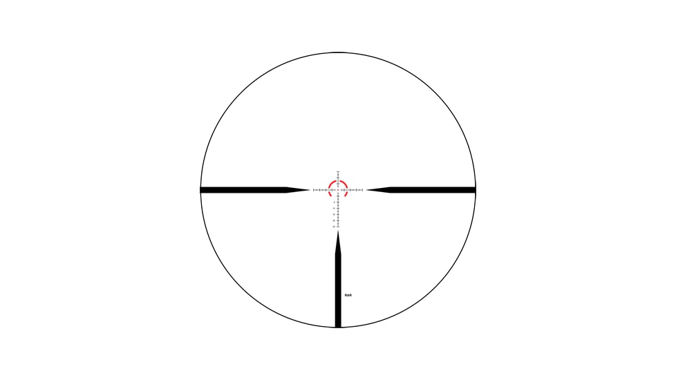 ZeroTech Optics Vengeance 1-4x24mm LPVO 30mm Tube Rifle Scope, Second Focal Plane