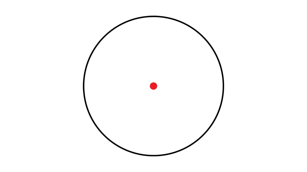 ZeroTech Optics Thrive 1x20mm Red Dot Sight, 3 MOA Red Dot Reticle, Black, THRD25