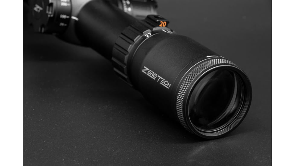 ZeroTech Optics Trace Rifle Scope, 4.5-27x50mm, 30mm Tube, Second Focal Plane, R3 Reticle, Black, TR4275R3