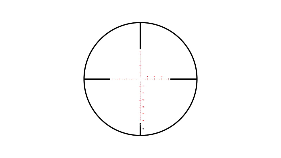 ZeroTech Optics Vengeance Rifle Scope, 4-20x50mm, 30mm Tube, Second Focal Plane, R3 Illuminated Reticle, Black, VG4205R3-IR