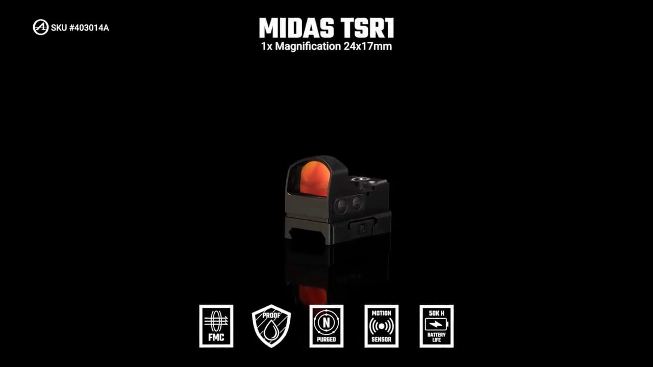 opplanet athlon optics 403014a midas tsr1 open sight 1x magnification 6moa amazon video