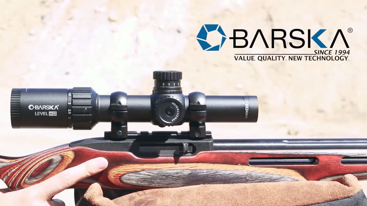 opplanet barska level hd riflescopes video
