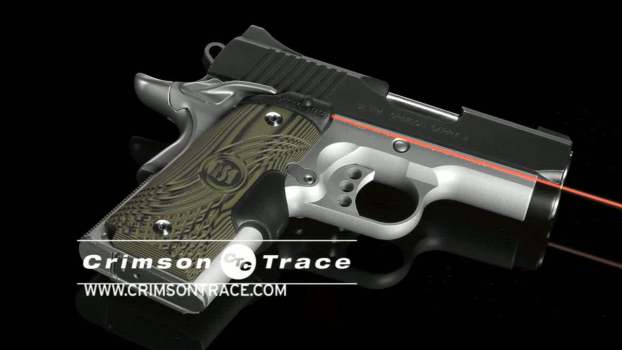 opplanet crimson trace lg 901 1911 full size laser grip master series rosewood 901