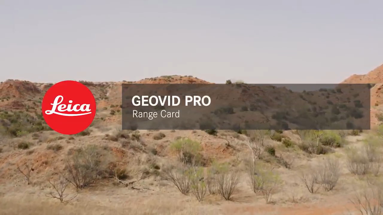 opplanet leica geovid pro using the range card video