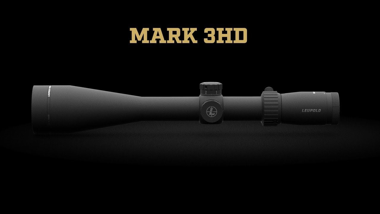opplanet leupold mark 3hd riflescope video