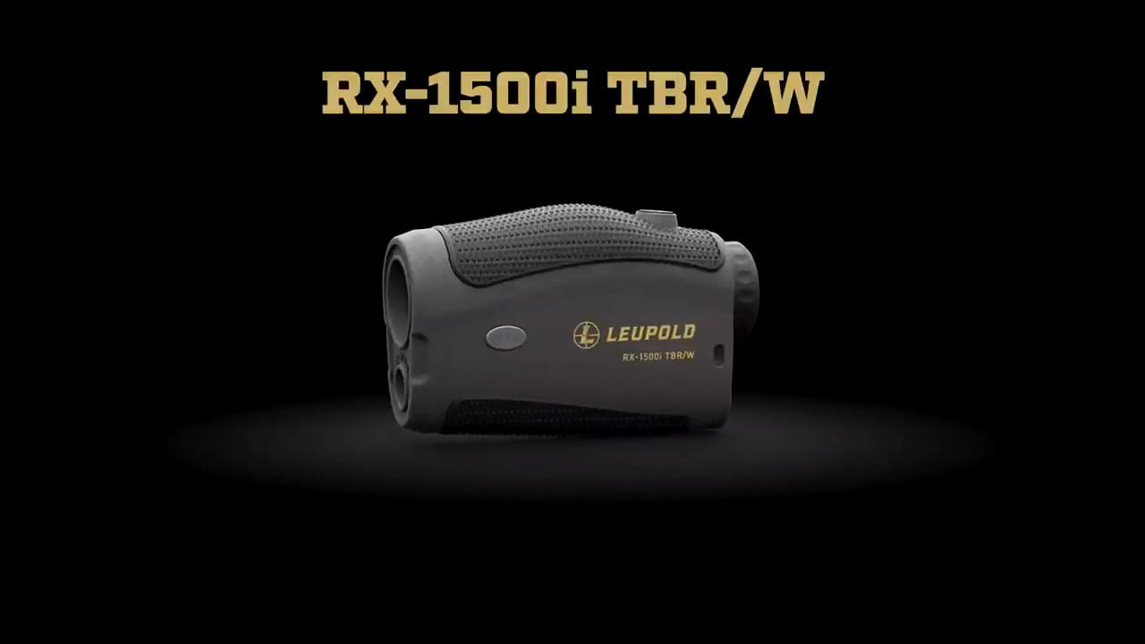 opplanet leupold rx 1500i tbr w rangefinder video