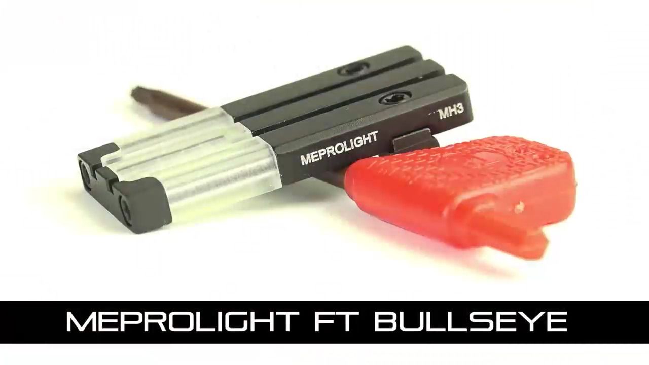 opplanet mako group nra gun gear of the week meprolight ft bullseye handgun sight video