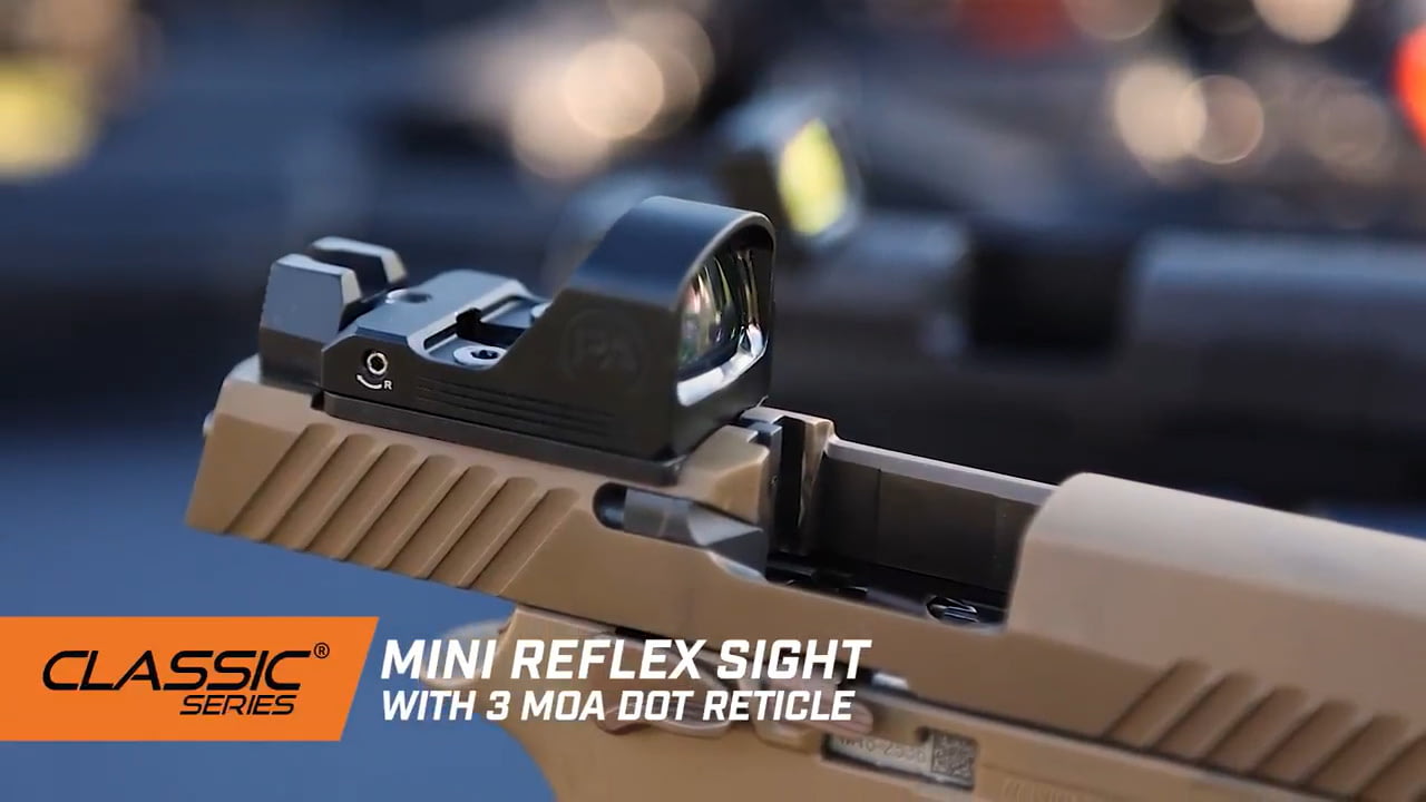 opplanet primary arms classic series 24mm mini reflex sight 3 moa dot video