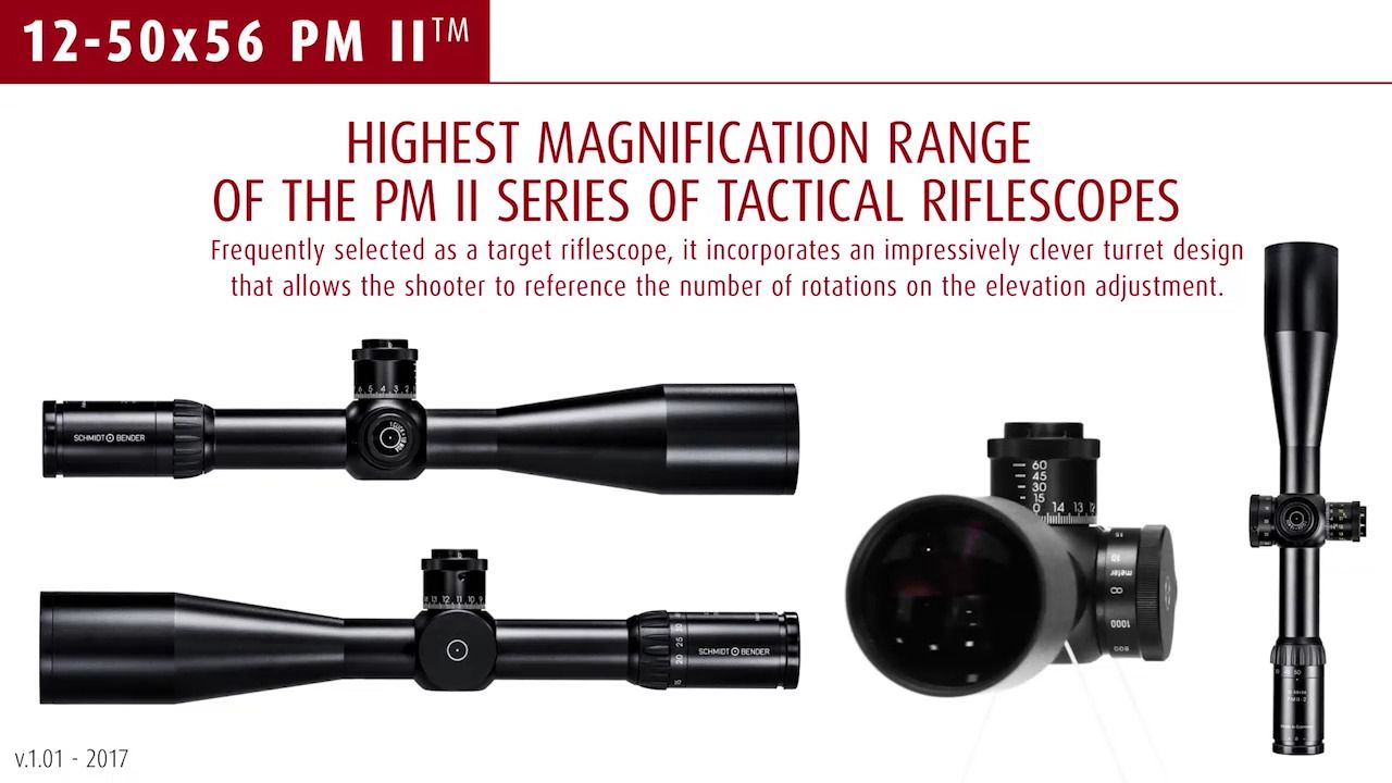 opplanet schmidt and bender ll product profile 12 50x56 video