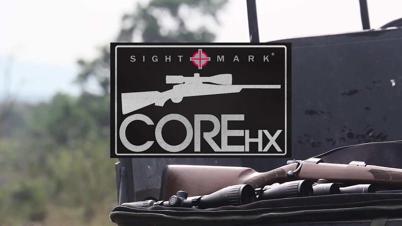 opplanet sightmark core hx 2 7x32 hhr hog hunter riflescope sm13067hhr ad video