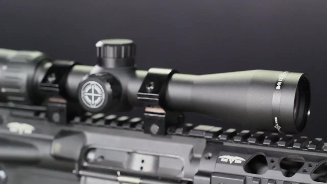 opplanet sightmark core hx 2 7x32 hhr hog hunter riflescope sm13067hhr demo video