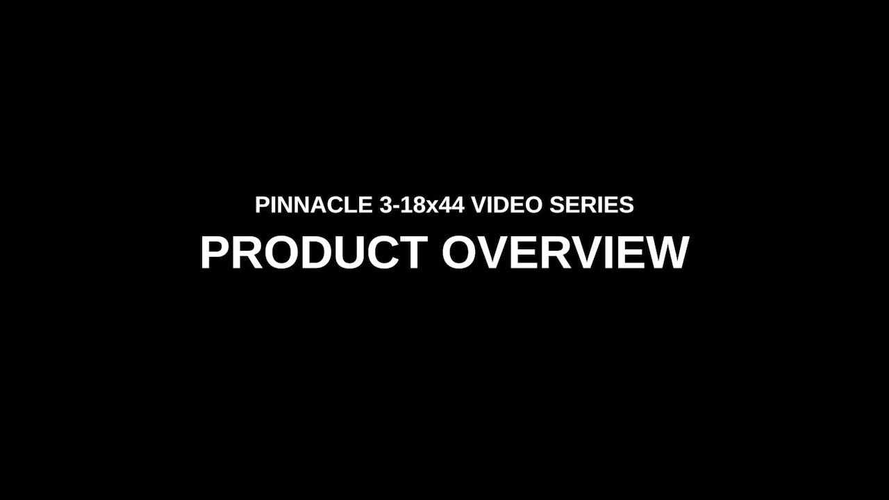 opplanet sightmark pinnacle 3 18x44 tmd riflescope sm13030tmd overview video