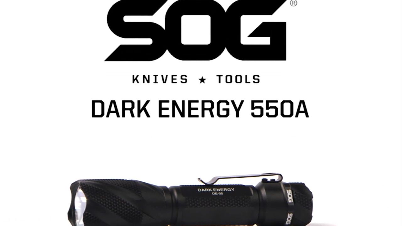 opplanet sog darkenergy 550 a led flashlight with belt clip video